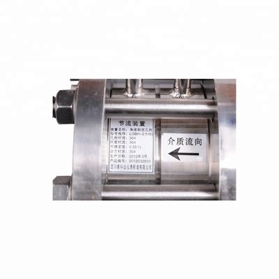 Medidor de fluxo diesel da placa de orifício de Digitas com transmissor de pressão