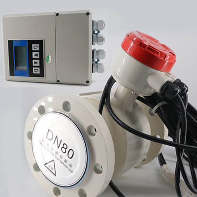 Dn25 Dn100 rachou o tipo medidor de fluxo magnético da água eletromagnética do medidor de fluxo