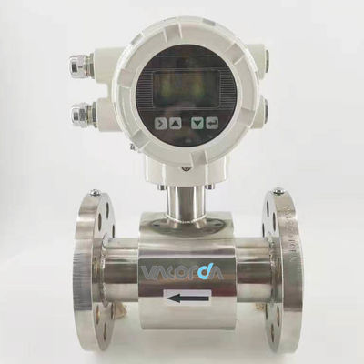 2Inch conversor da exposição do medidor da água quente DN2400 Mag Flow Meter Electromagnetic Flow
