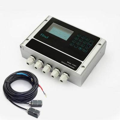 Medidor ultrassônico portátil do volume de água DN6000 da precisão 0,5%