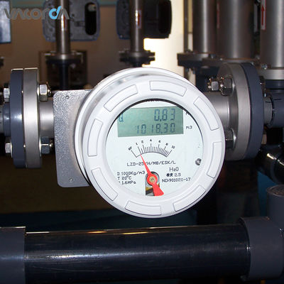 medidor de fluxo positivo da área variável do tubo do metal do medidor de fluxo do deslocamento para o ácido
