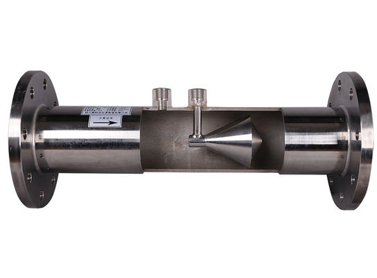 Medidor de fluxo misturado líquido do cone do Solidliquid V da viscosidade alta para o vapor do gás da água de esgoto de água