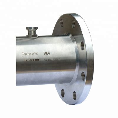 Sensor do volume de água do medidor de fluxo da turbina da pressão PN16-PN63 a instalação conveniente do micro