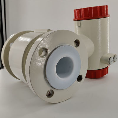 Medidor eletromagnético do volume de água do ISO 4-20mA com conexão da flange