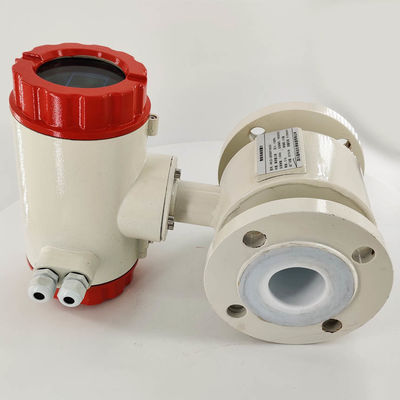 Medidor eletromagnético do volume de água do ISO 4-20mA com conexão da flange