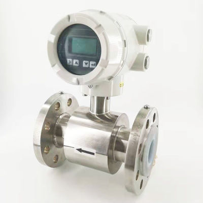 Dn300 250mm Mag Flow Water Meter Sanitary rebocam o medidor de fluxo magnético
