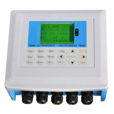 Medidor ultrassônico portátil do volume de água DN6000 da precisão 0,5%